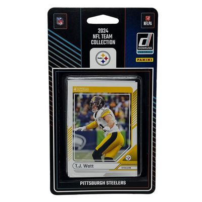 Pittsburgh Steelers 2024 Donruss Factory Sealed Team Set Pittsburgh Steelers 2024 Donruss Factory Sealed Team Set