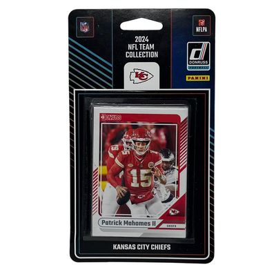 Kansas City Chiefs 2024 Donruss Factory Sealed Team Set