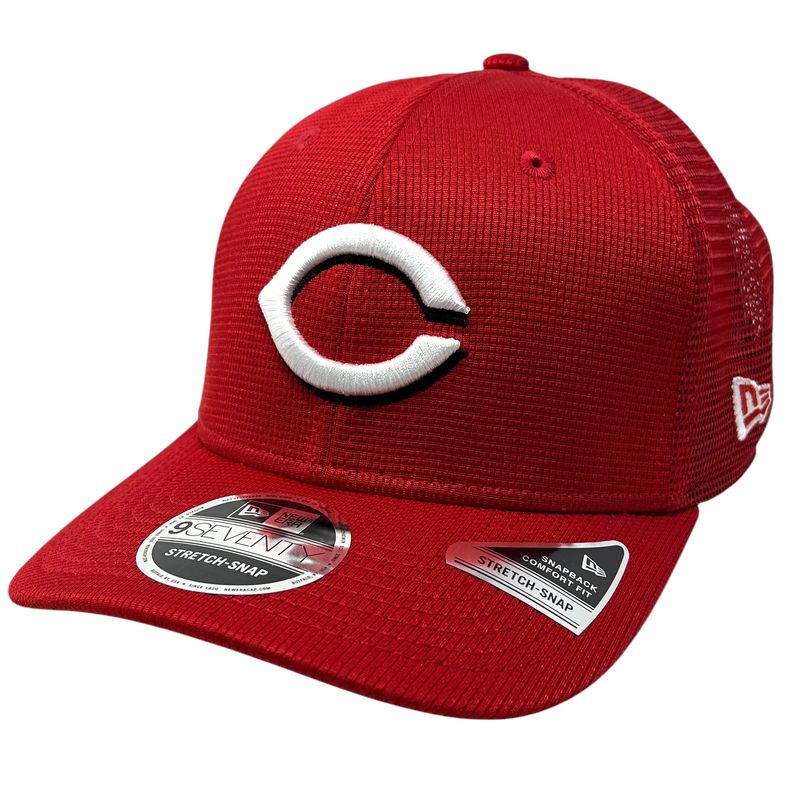 Cincinnati Reds Men's 2025 New Era 9Seventy Stretch-Snap Hat