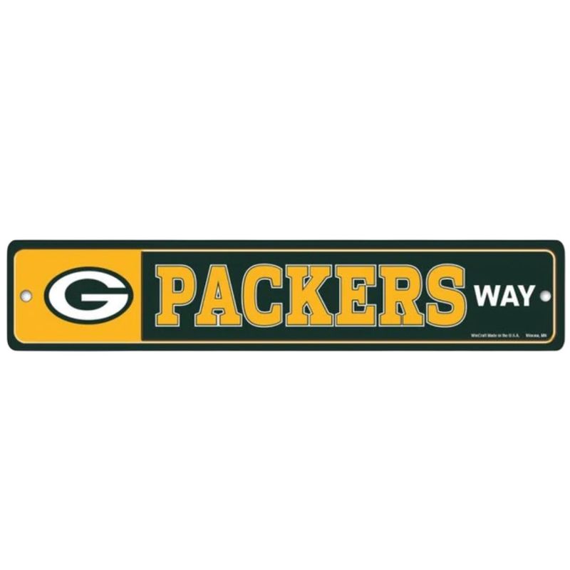 Green Bay Packers 3.75" x 19" Team Street Sign