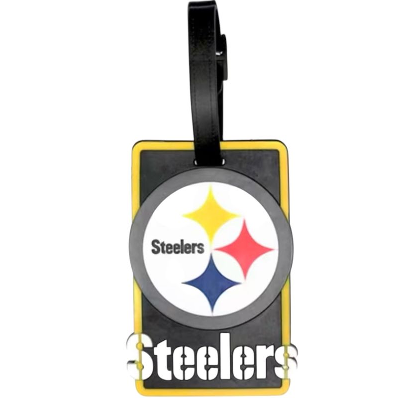 Pittsburgh Steelers Rubber Luggage Tag