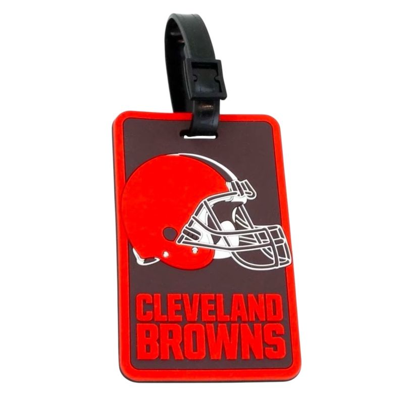 Cleveland Browns Rubber Luggage Tag