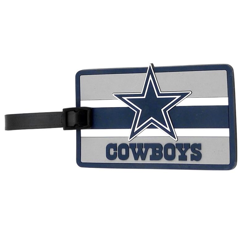 Dallas Cowboys Rubber Luggage Tag