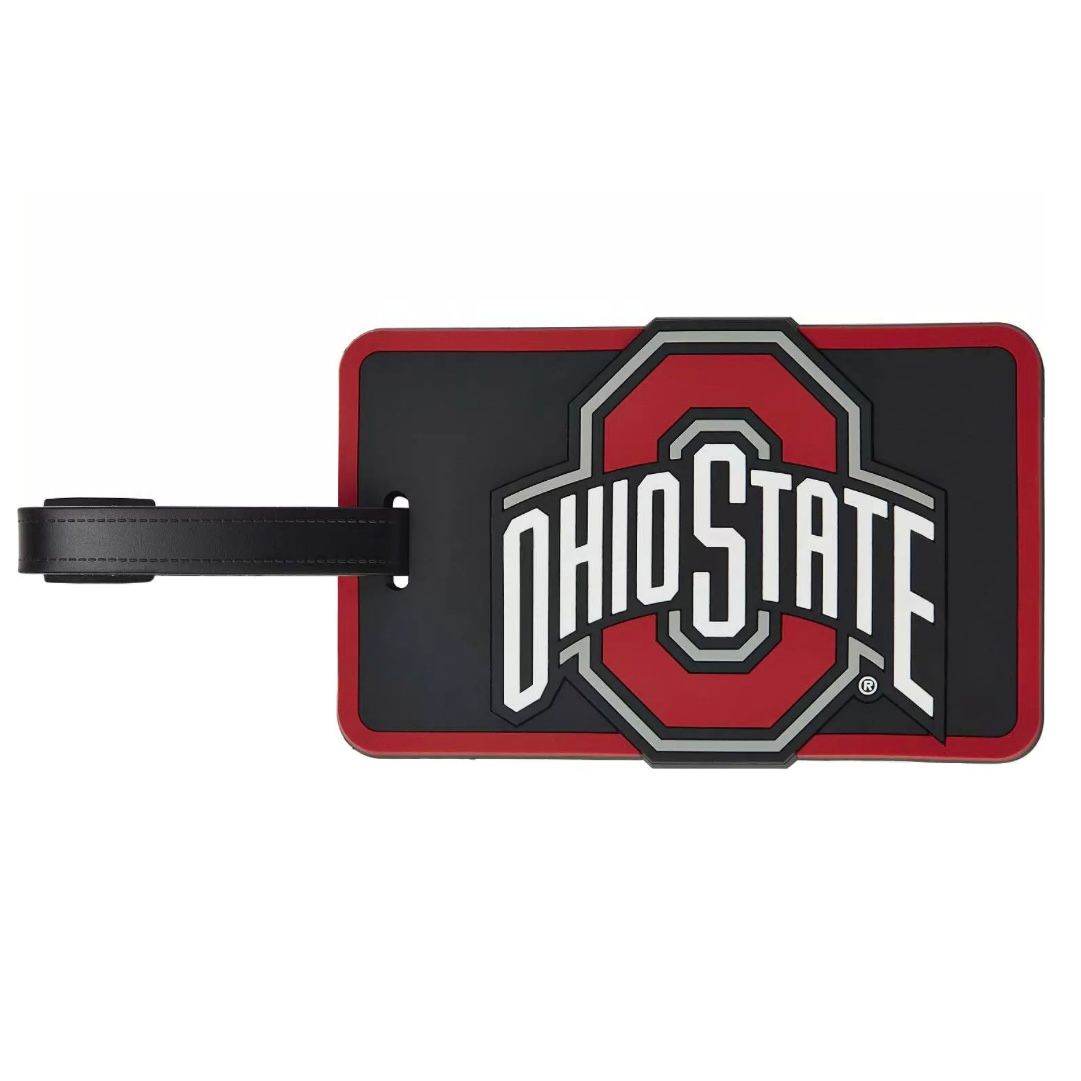 Ohio State Buckeyes Rubber Luggage Tag