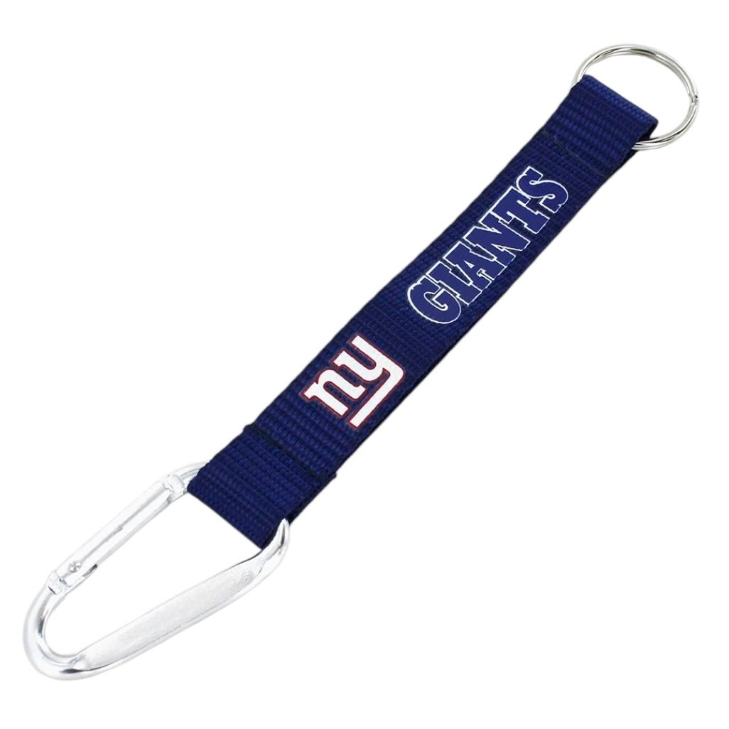 New York Giants Carabiner Lanyard Keychain