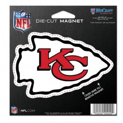 Kansas City Chiefs Die Cut Logo Magnet
