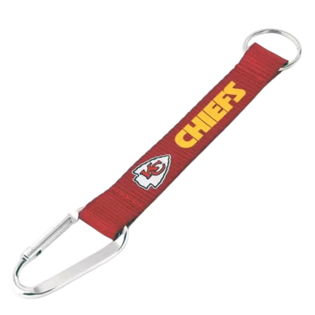 Kansas City Chiefs Carabiner Lanyard Keychain