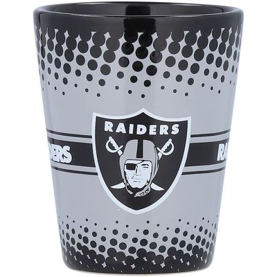 Las Vegas Raiders 2 Ounce Full Wrap Collectible Shot Glass Set of 2