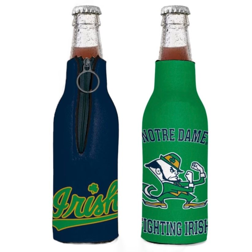 Notre Dame Fighting Irish 12 Ounce Bottle Cooler