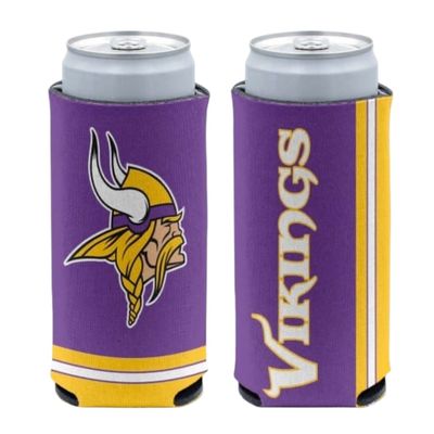 Minnesota Vikings 12 Ounce Slim Can Cooler Koozie