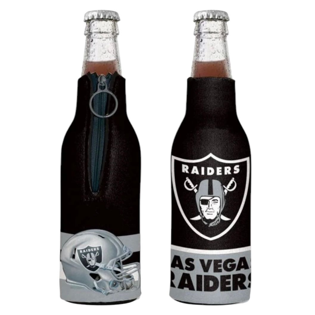Las Vegas Raiders 12 Ounce Bottle Cooler