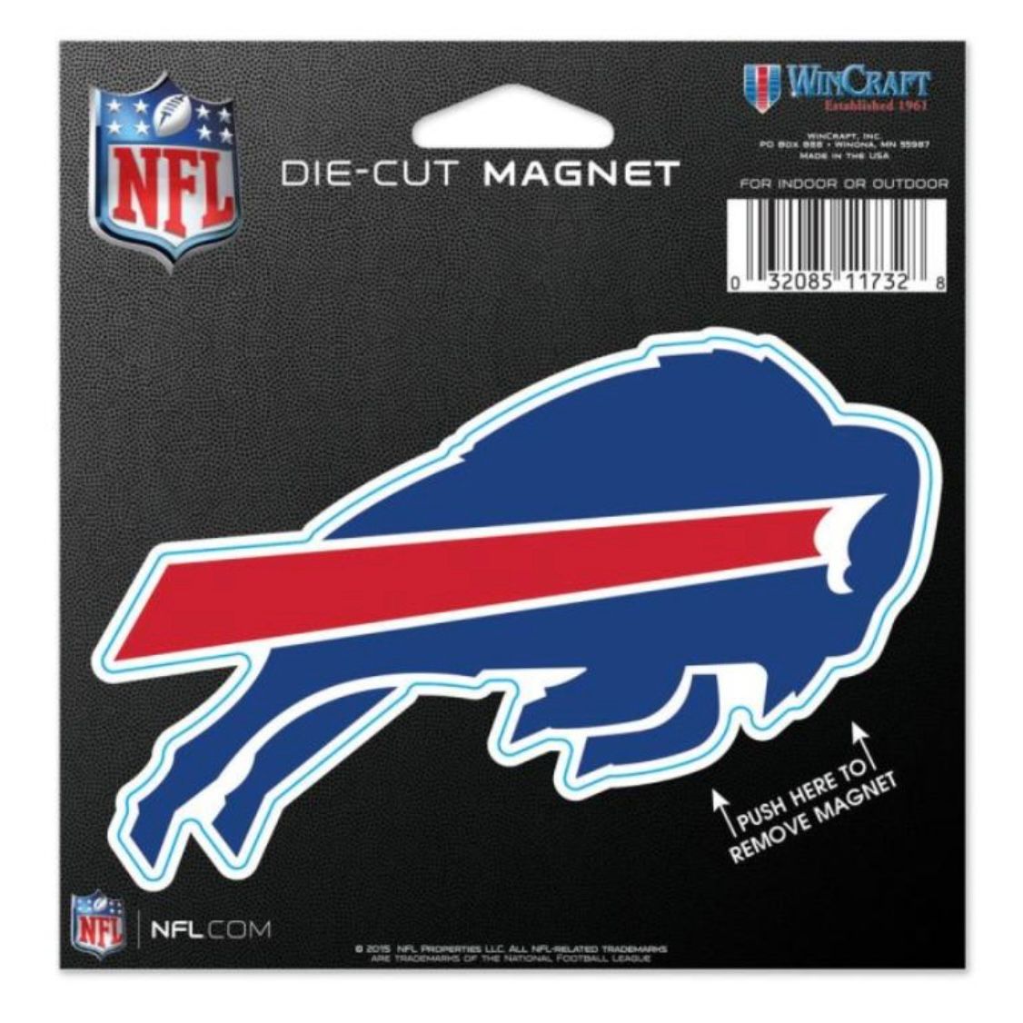 Buffalo Bills Die Cut Logo Magnet