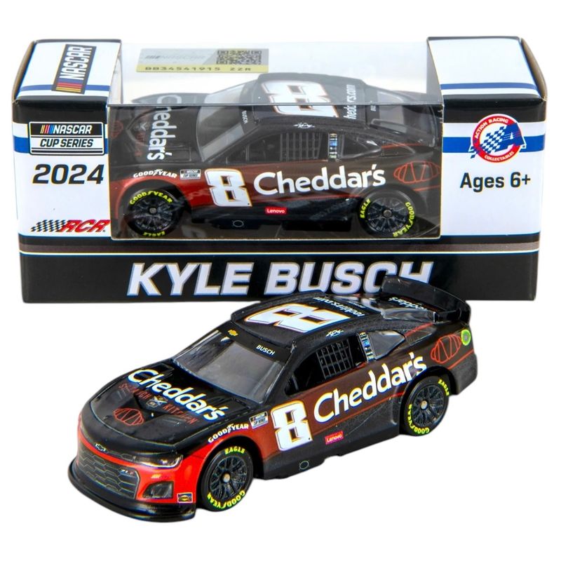 Kyle Busch #8 Cheddars 2024 Camaro ZL1 1:64 Scale Diecast Car