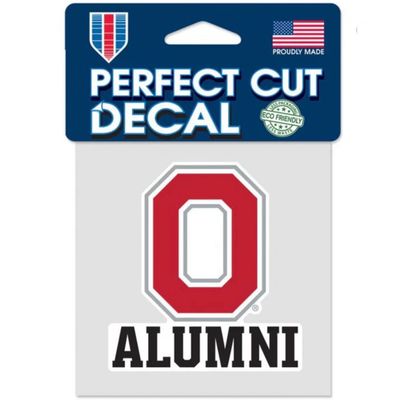 Ohio State Buckeyes Alumni 4" x 4" Perfect Cut Color Decal