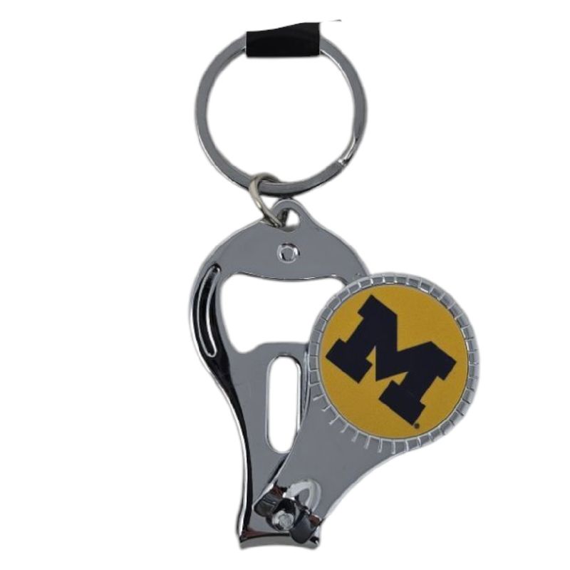 Michigan Wolverines 3 in 1 Keychain