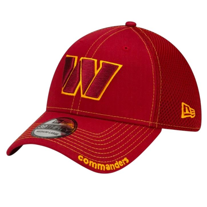 Washington Commanders Men's New Era NFL 39Thirty Stretch Fit Hat