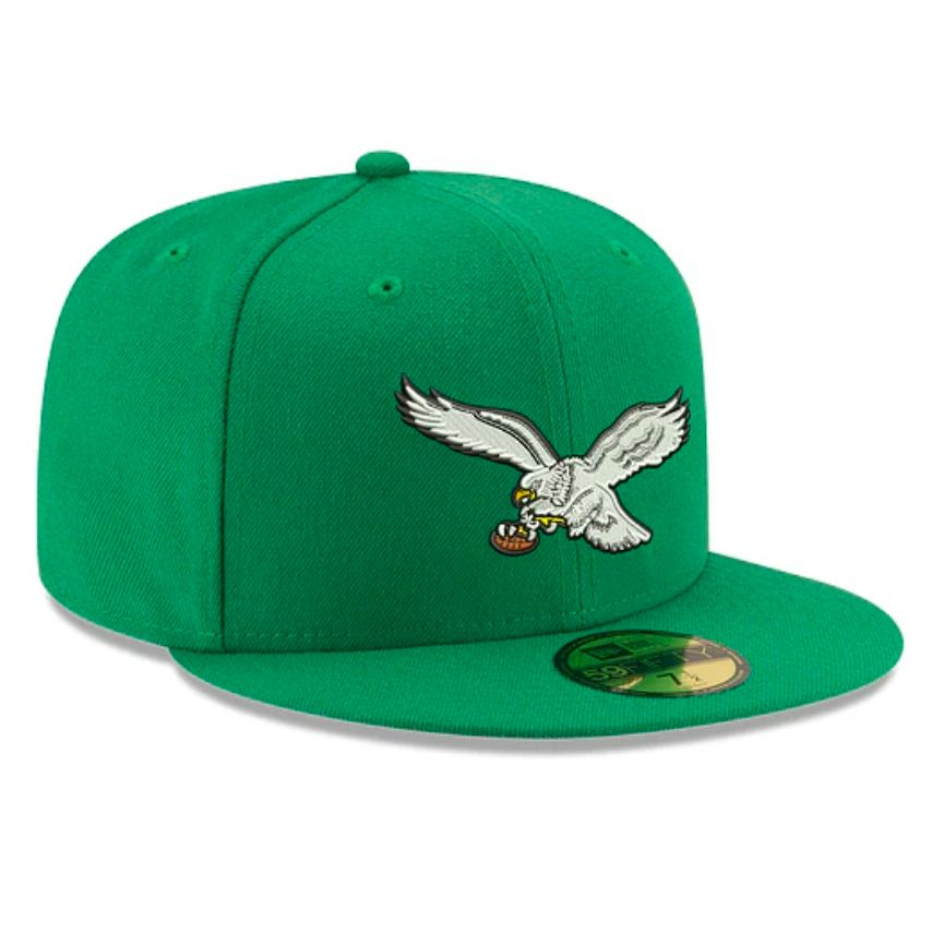 Philadelphia Eagles Men’s Historic Green New Era NFL 59FIFTY Fitted Hat