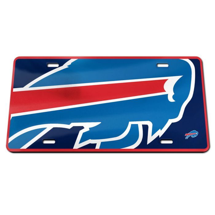 Buffalo Bills Acrylic License Plate Buffalo Bills Acrylic License Plate