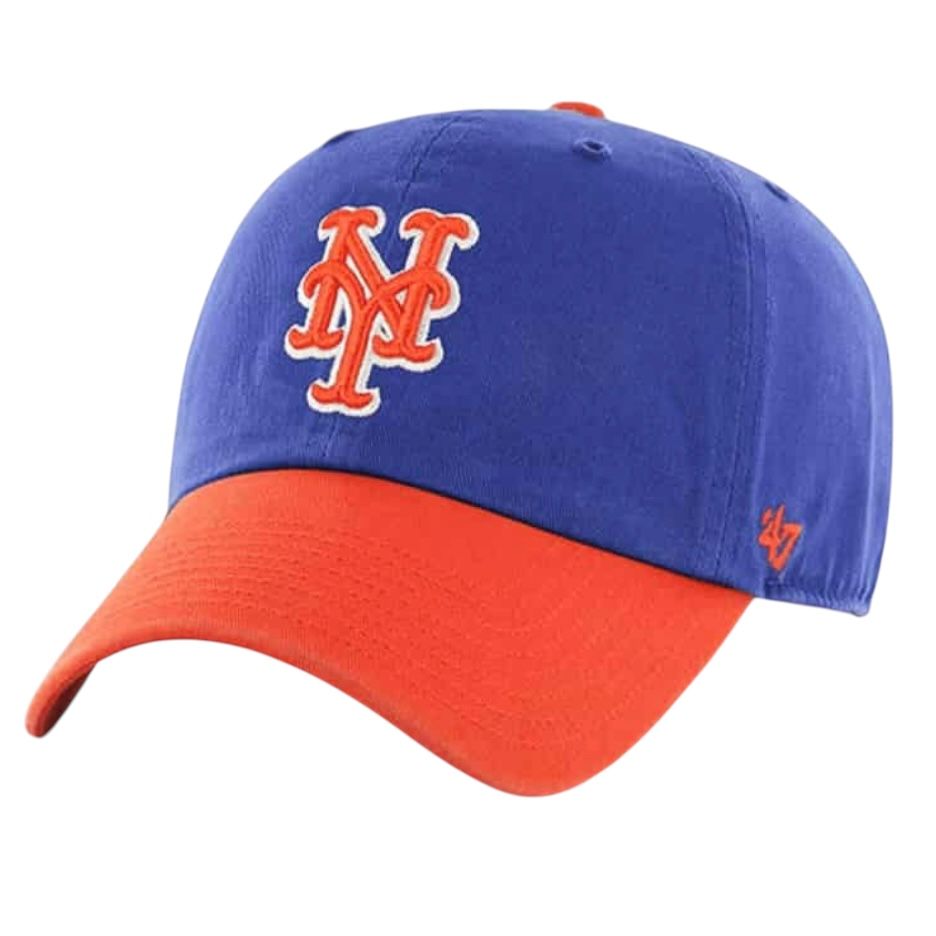 New York Mets Men’s 47 Brand Clean Up Adjustable Hat