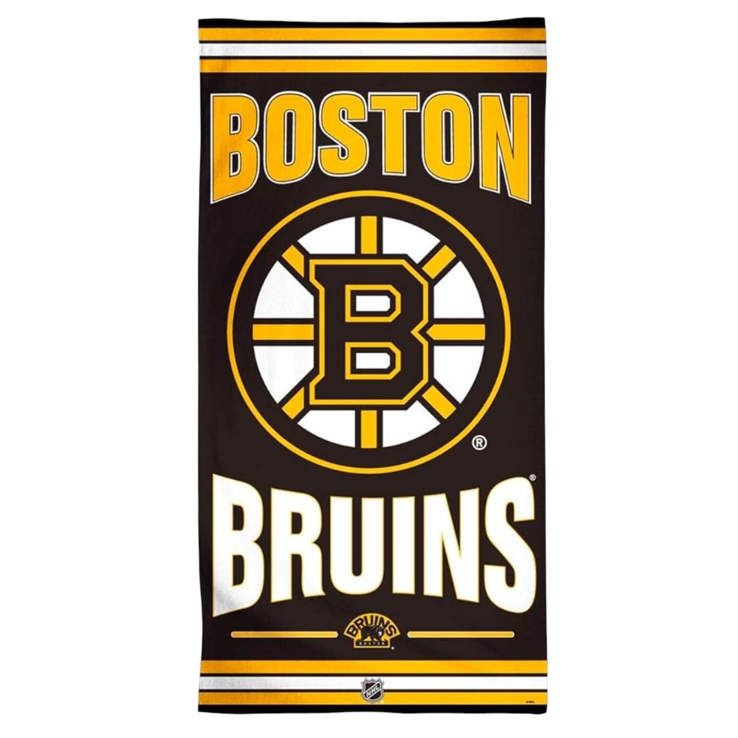 Boston Bruins Beach Towel