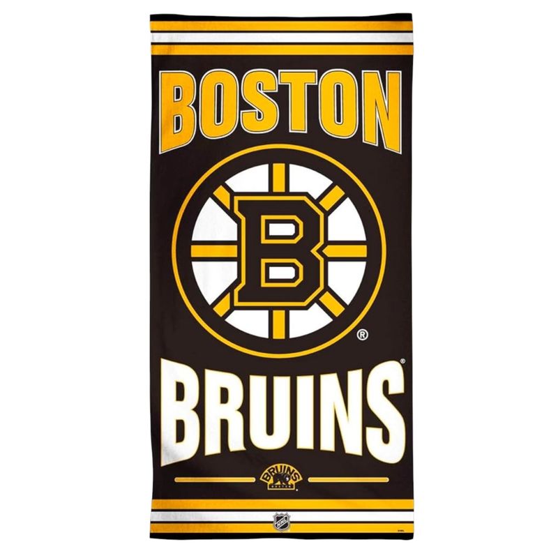 Boston Bruins Beach Towel