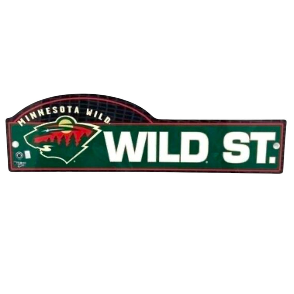 Minnesota Wild 5"x 17" Team Street Sign