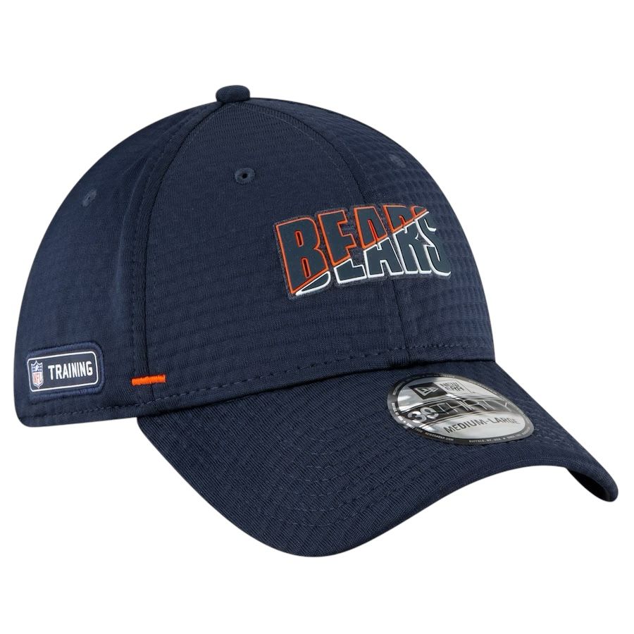 Chicago Bears Men’s Summer Sideline New Era 39Thirty Flex Fit Training Hat