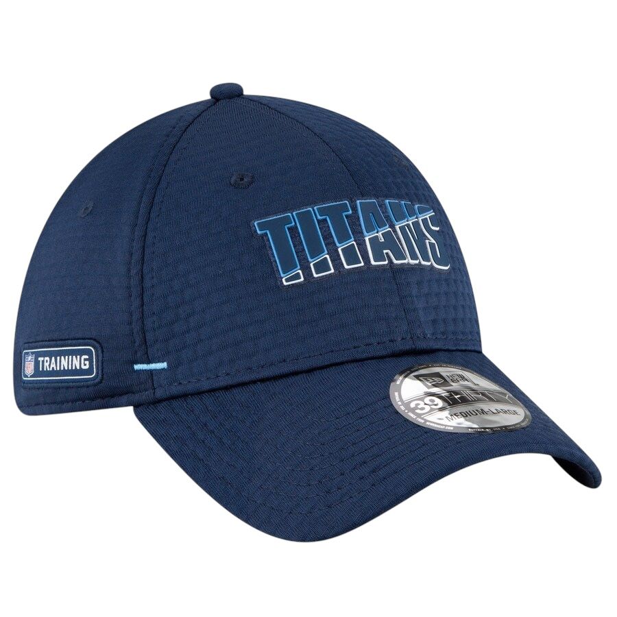 Tennessee Titans Summer Sideline Men's New Era 39Thirty Flex Fit Training Hat