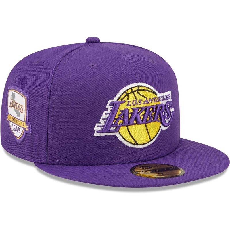 Los Angeles Lakers Men's City Side New Era 59Fifty Fitted Hat