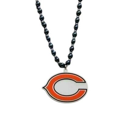 Chicago Bears Party Beads Necklace