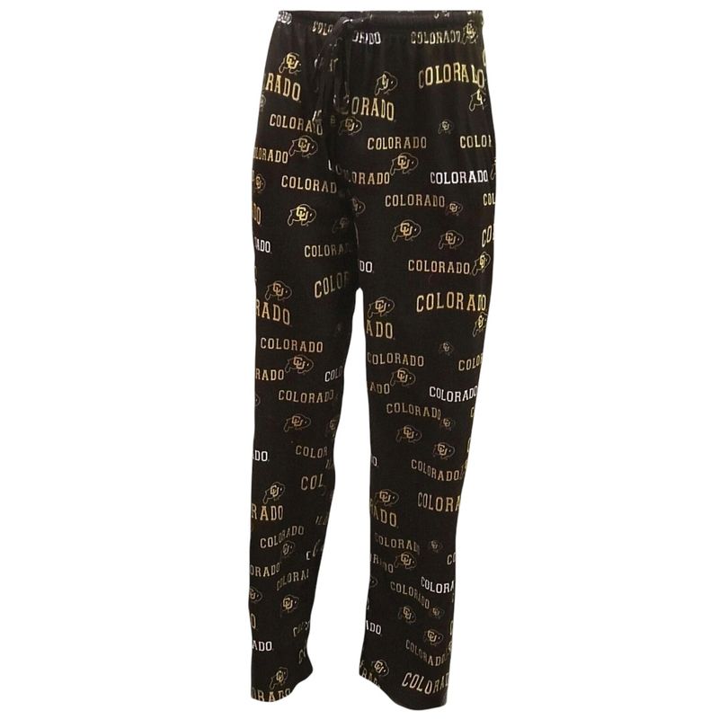 Colorado Buffaloes Men's Black Fairway Pajama Pants