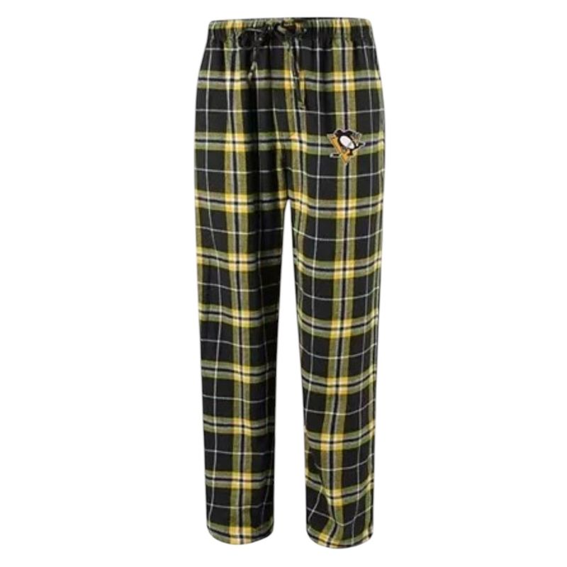 Pittsburgh Penguins Men's Concepts Sport Huddle Flannel Pajama Pants