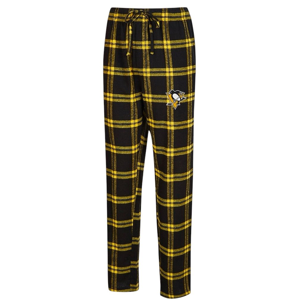 Pittsburgh Penguins Men's Concepts Sport Homestretch Flannel Pajama Pants