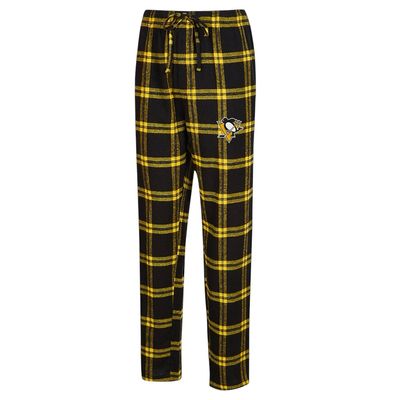 Pittsburgh Penguins Men's Concepts Sport Homestretch Flannel Pajama Pants