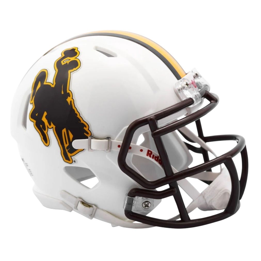 Wyoming Cowboys Riddell Speed Mini Football Helmet