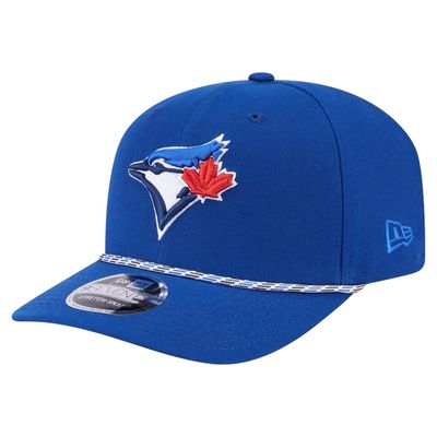 Toronto Blue Jays Men's Blue Multi Rope New Era 9Seventy Stretch-Snap Hat