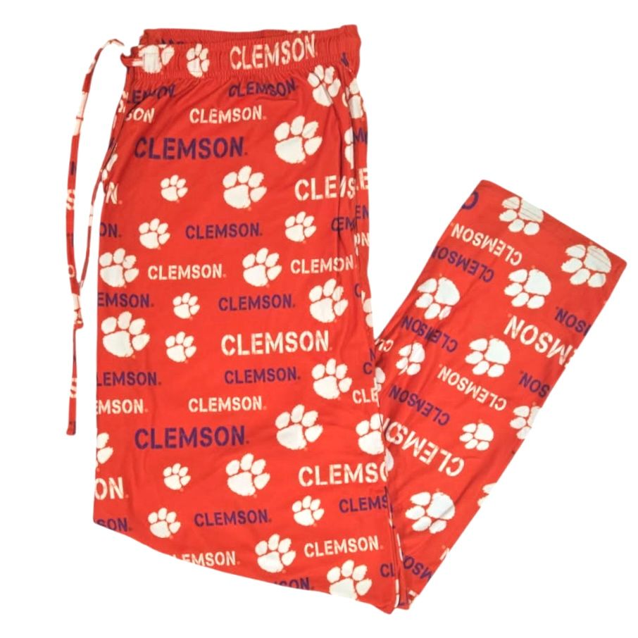 Clemson Tigers Men's Concepts Sport Midfield Pajama Pants