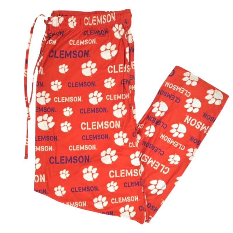 Clemson Tigers Men's Concepts Sport Midfield Pajama Pants