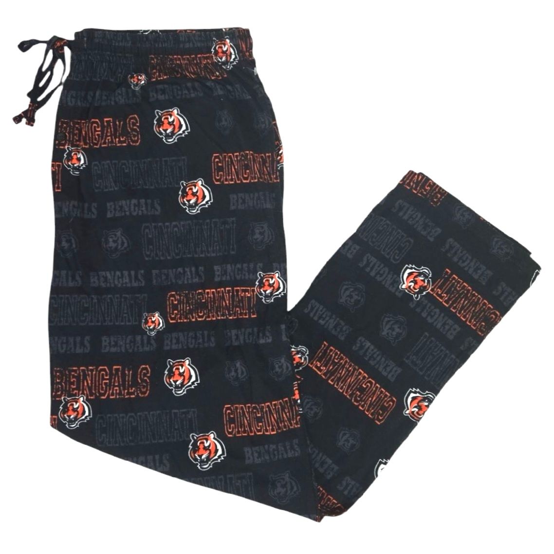 Cincinnati Bengals Men's Team Apparel All Over Print Pajama Pants