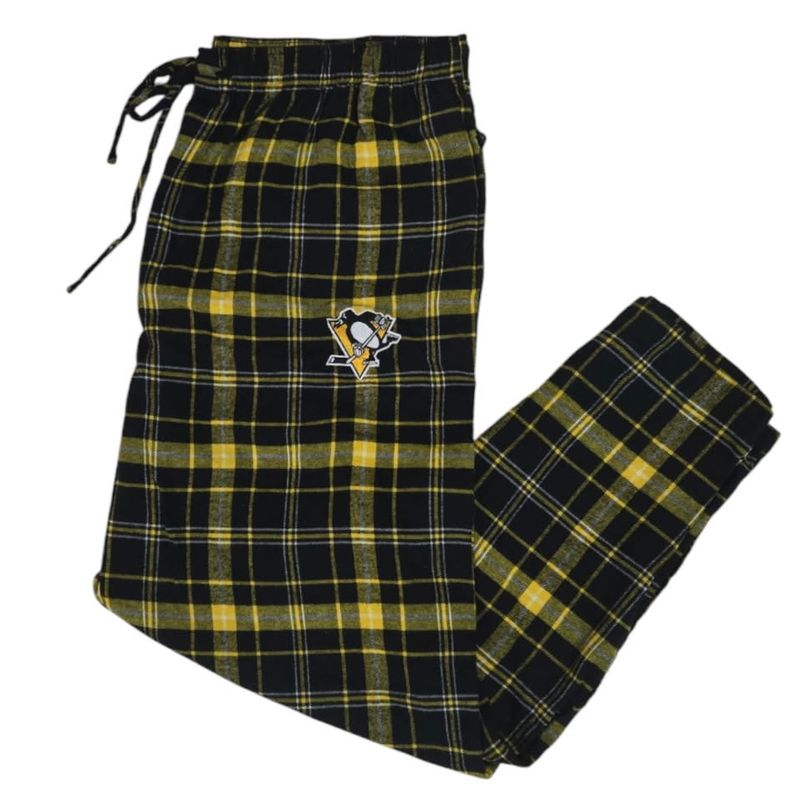 Pittsburgh Penguins Men's Concepts Sport Flannel Pajama Pants