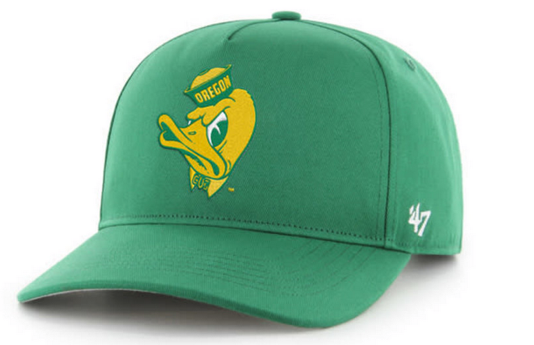 Oregon Duck Men's 47 Brand  Kelly Green Vintage Hitch Adjustable Hat