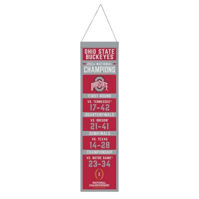 Ohio State Buckeyes 2024 National Champions Banner
