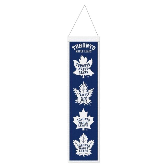 Toronto Maple Leafs 8" x 32" Heritage Banner