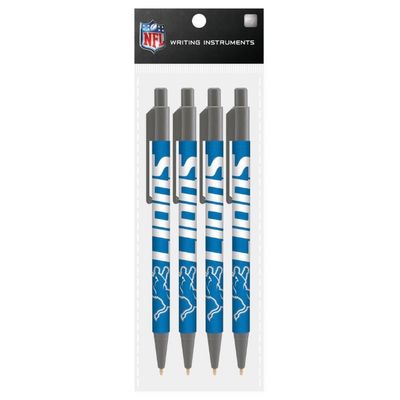 Detroit Lions Set of 4 Pens