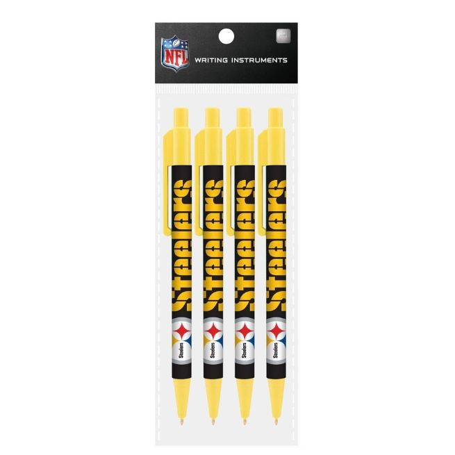 Pittsburgh Steelers Set of 4 Pens