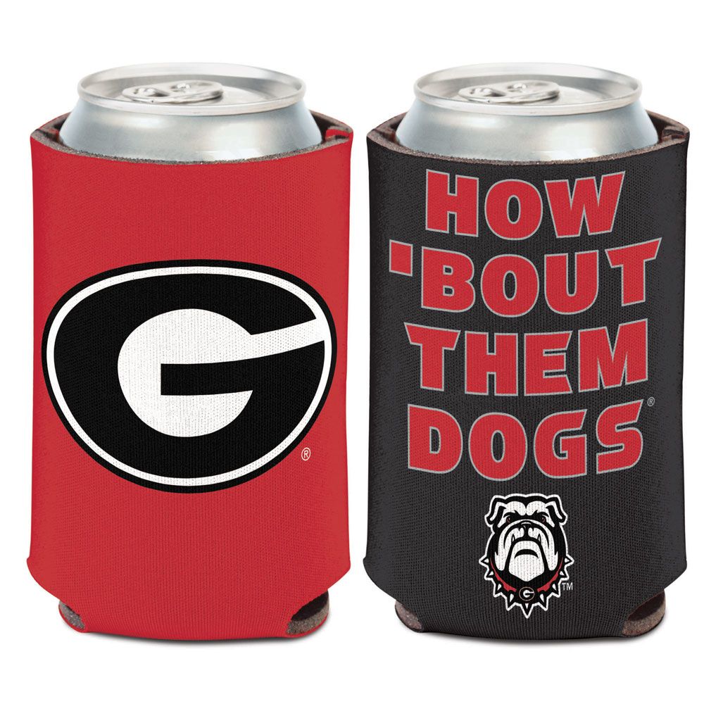 Georgia Bulldogs 12 Ounce Can Cooler Koozie