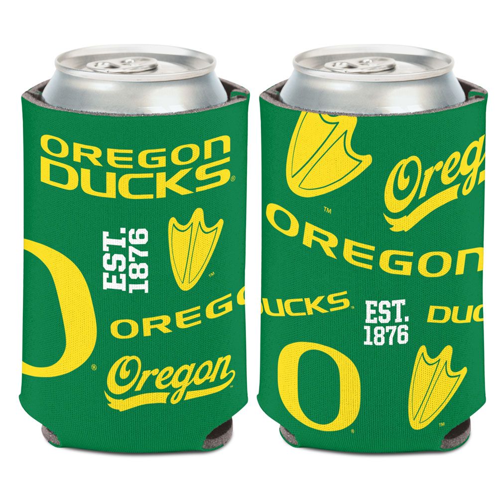 Oregon Ducks 12 Ounce Can Cooler Koozie