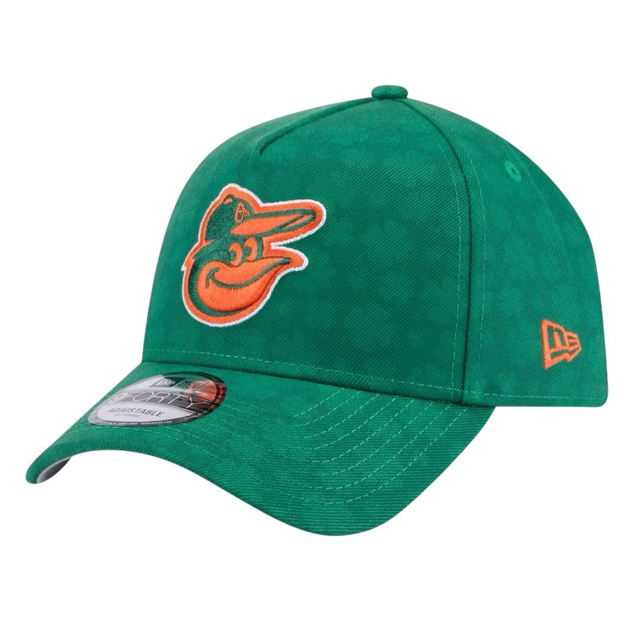Baltimore Orioles Men’s Green 2025 New Era 9Forty St. Patrick's Day Adjustable Hat