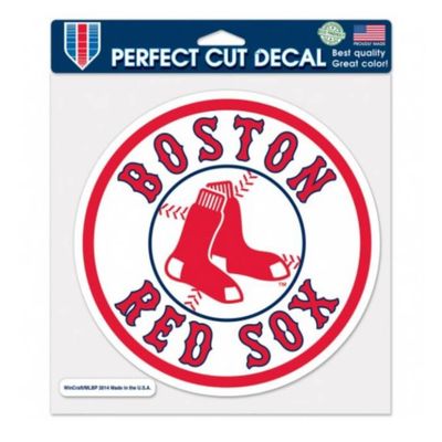 Boston Red Sox 8" x 8" Perfect Cut Color Decal