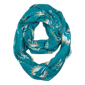 Miami Dolphins Infinity Scarf